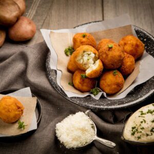 CROQUETAS DE PAPA Y PESCADO
