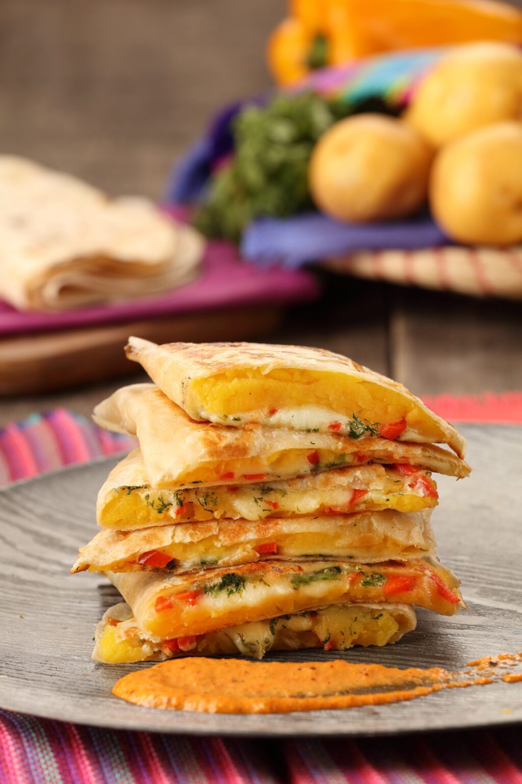 Quesadilla De Papa Receta Con Papa De Prepara La Papa