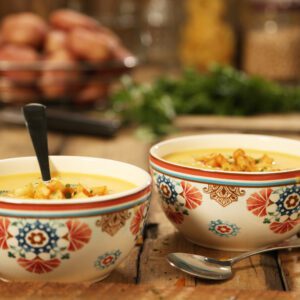 CREMA DE PAPA Y VEGETALES